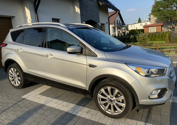 Ford Escape cena 73900 przebieg: 51000, rok produkcji 2018 z Kościerzyna małe 191